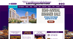 Desktop Screenshot of lasvegasadvisor.com
